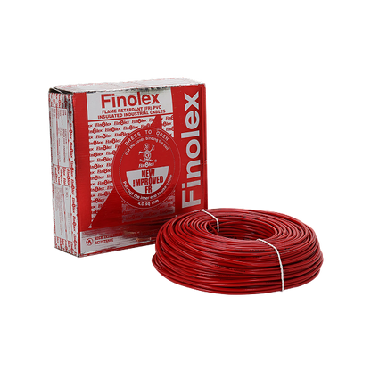 Ensure dependable fire safety in your home with genuine Finolex Silver FR Wire. The trusted, flame-retardant choice for reliable wiring, with fast 60-min delivery in Bengaluru.
