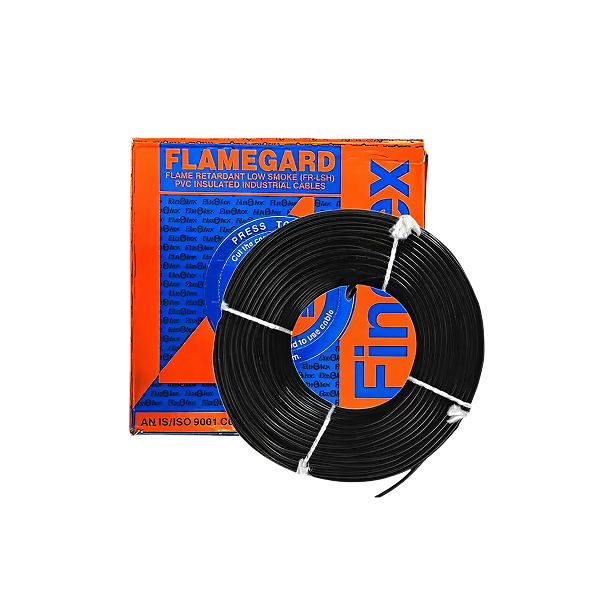 Get enhanced fire safety for your home with genuine Finolex Flamegard FR-LSH Wire. A low-smoke, flame-retardant wire for superior protection, with fast 60-min delivery in Bengaluru.