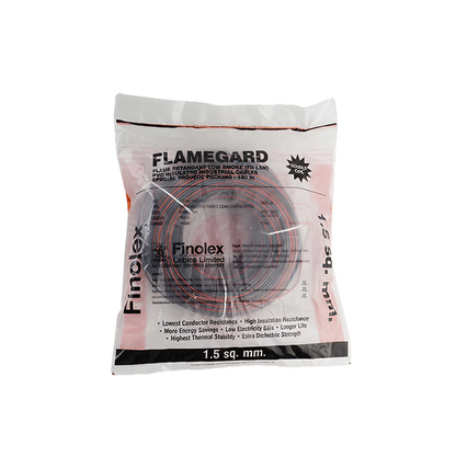 Get enhanced fire safety for your home with genuine Finolex Flamegard FR-LSH Wire. A low-smoke, flame-retardant wire for superior protection, with fast 60-min delivery in Bengaluru.