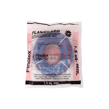 Get enhanced fire safety for your home with genuine Finolex Flamegard FR-LSH Wire. A low-smoke, flame-retardant wire for superior protection, with fast 60-min delivery in Bengaluru.
