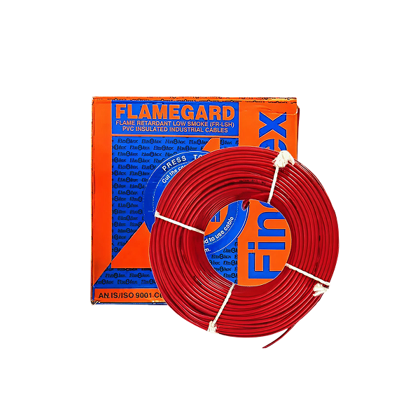 Get enhanced fire safety for your home with genuine Finolex Flamegard FR-LSH Wire. A low-smoke, flame-retardant wire for superior protection, with fast 60-min delivery in Bengaluru.