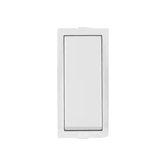 Anchor Roma 20A Switch, 1 Way, White, 1 Module