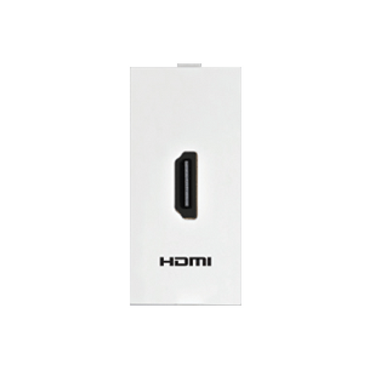 Anchor Roma HDMI Socket, White, 1 Module