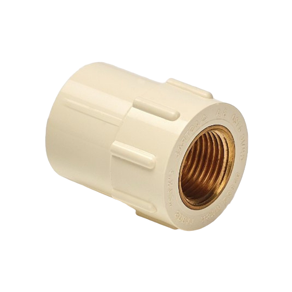 Astral CPVC PRO Brass Threaded Reducer Coupler