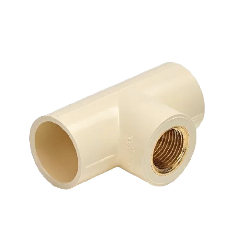 Astral CPVC PRO Brass Female Threaded Tee - FPT