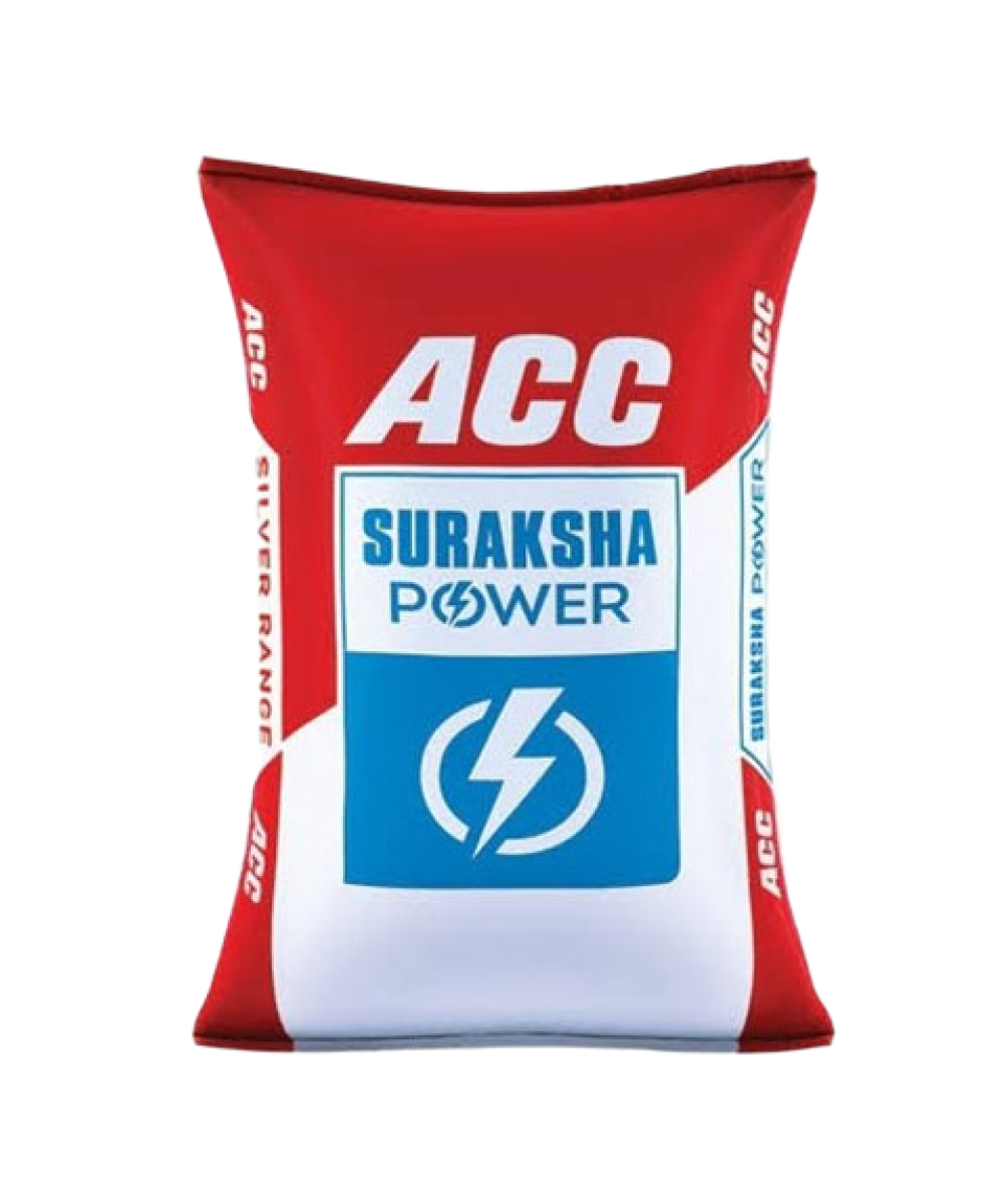 ACC Surakhsa Power PPC Cement, 50 Kg Bag