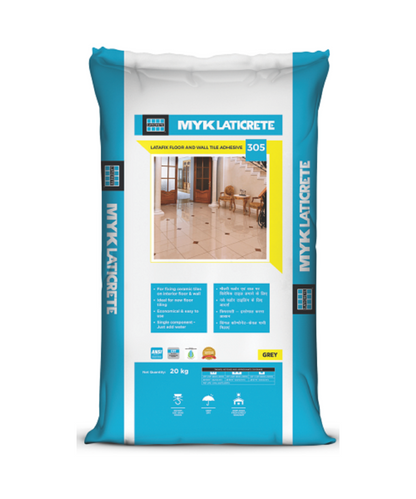 MYK Laticrete 315 Plus Floor & Wall Tile Adhesive,  Grey, 20 Kg Bag