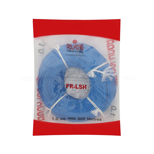 Ensure ultimate fire safety for your home with genuine Polycab FRLS-H Single Core Wire. Flame retardant, low smoke wire for maximum protection, with fast 60-min delivery in Bengaluru.