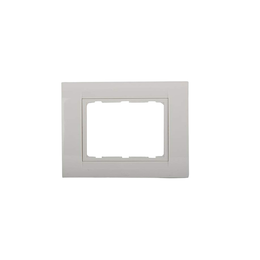 Anchor Tresa Mounting Plate with Frame, White