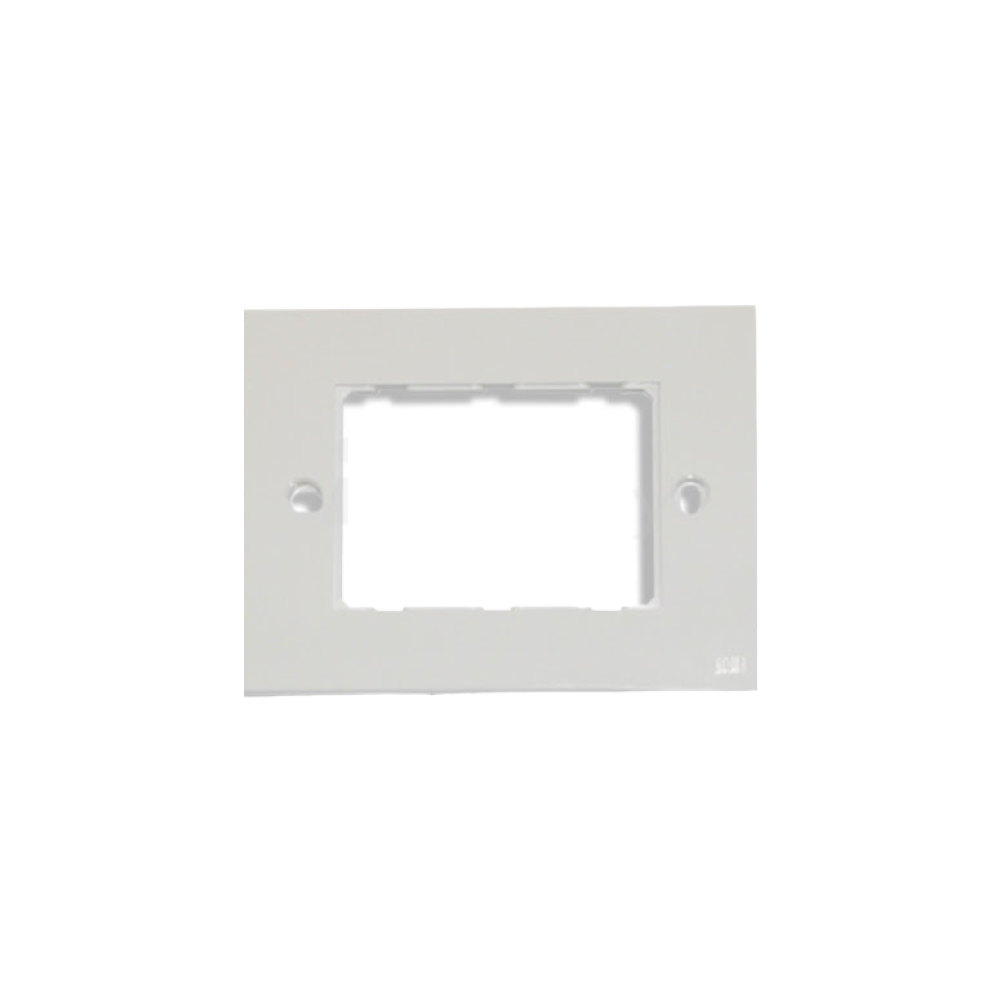 Anchor Deko Single Mounting Plate, White