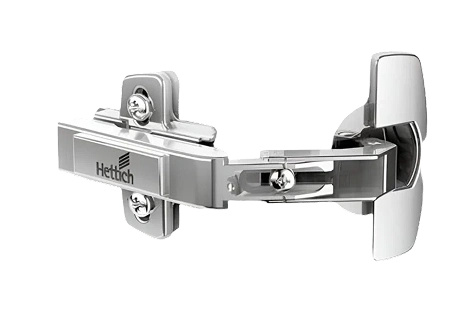 Hettich Intermat 9956 Corner 165° Zero Protrusion Regular Close Hinges, 0 Crank, 1 Set (2 Nos)