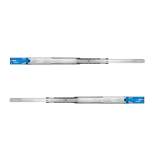 Hettich KA 5632 Telescopic Channel, Regular Close, 45 kg Capacity, Zinc, 200mm to 700mm