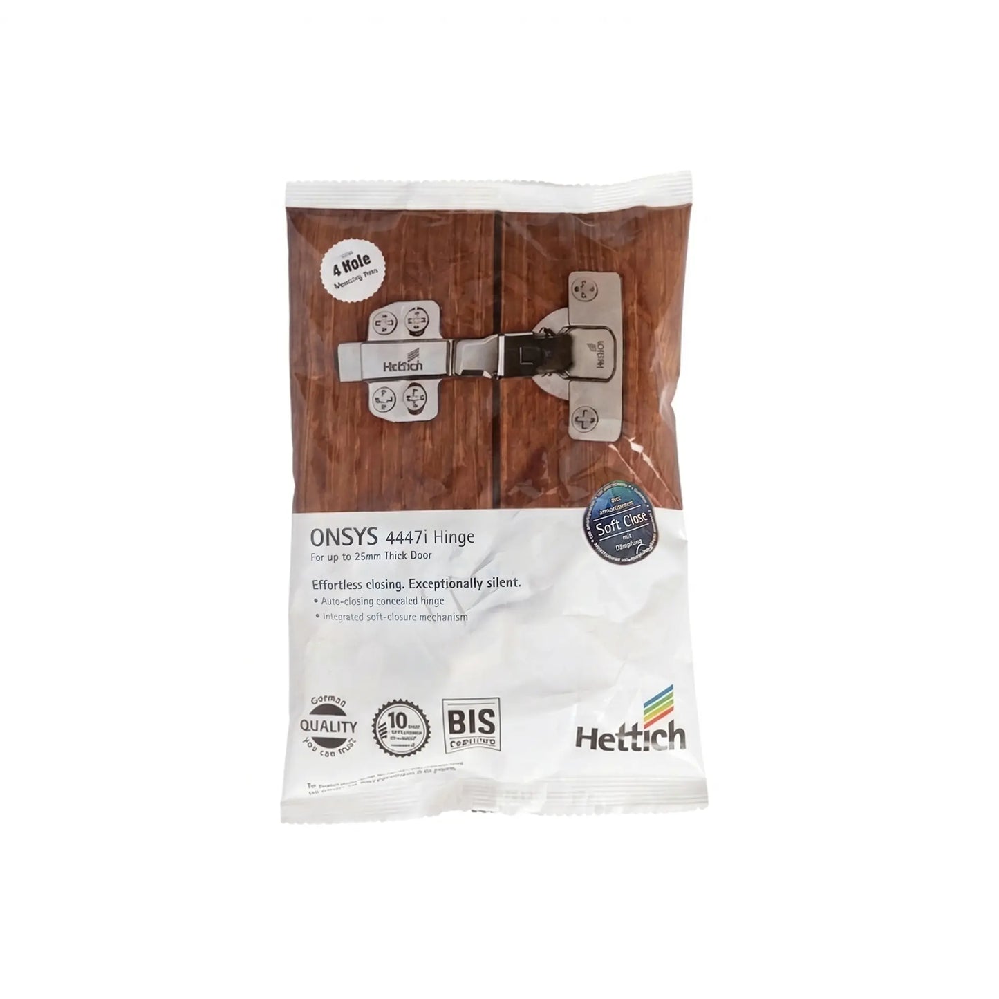 Hettich Onsys 4447i Soft Close Hinges, 1 Set (2 Nos) | HomeRun, Bangalore