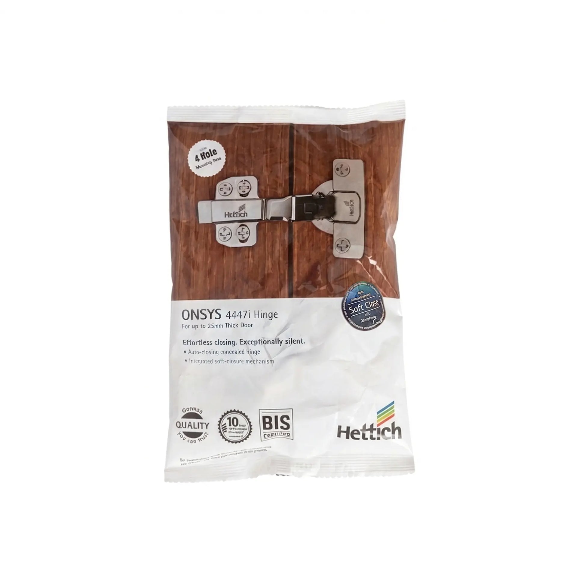 Hettich Onsys 4447i Soft Close Hinges, 1 Set (2 Nos) | HomeRun, Bangalore