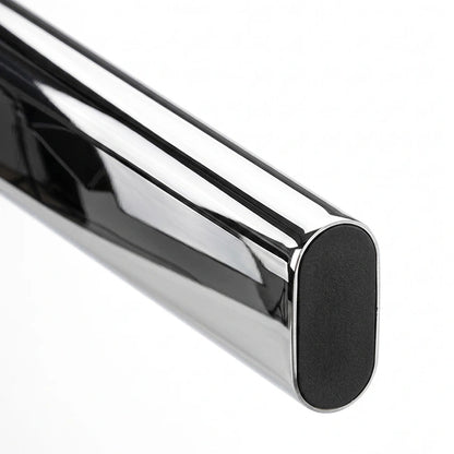 Hettich Wardrobe Oval Cabinet Rail, 2000 mm Length, Chrome Gloss | HomeRun, Bangalore