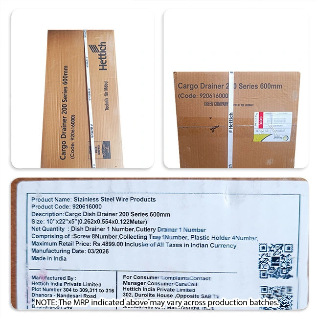 Hettich Cargo Dish Drainer Set