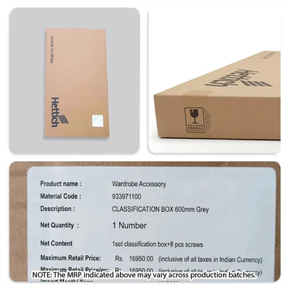 Hettich Leather Classification Box Wardrobe Accessory | Buy Online