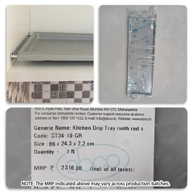 Ebco Kitchen Drip Tray