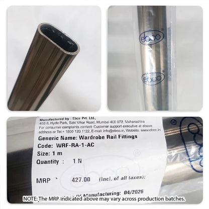 Ebco Wardrobe Rail Fittings