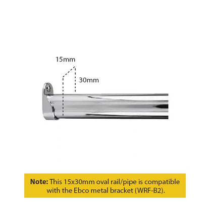Ebco Wardrobe Rail Fittings