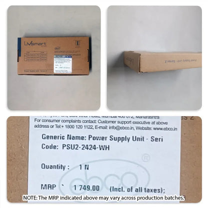 Ebco Light Adapter (Power Supply Unit) Series 2, 24Watts/24Volts | HomeRun, Bangalore