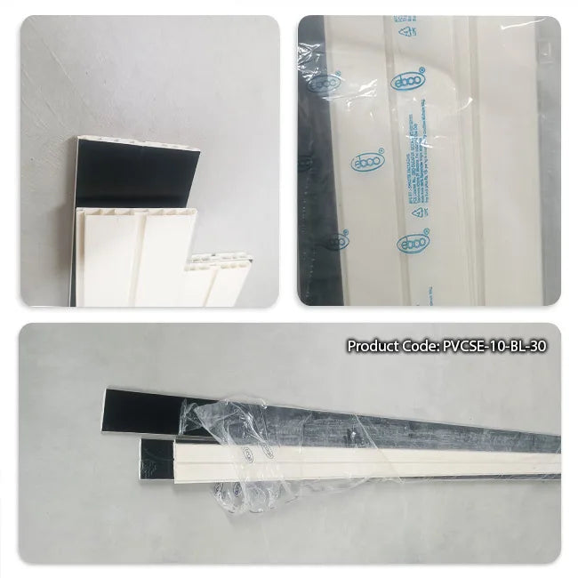 Ebco PVC Skirting, 100mm, Black | HomeRun, Bangalore