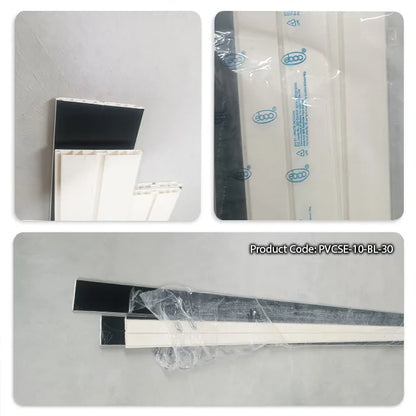 Ebco PVC Skirting, 100mm, Black | HomeRun, Bangalore