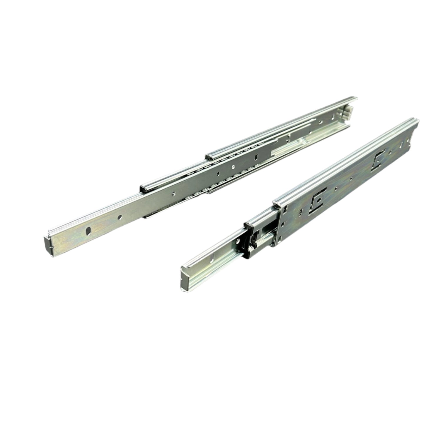 Ebco Sleek Telescopic Drawer Channel (STDS-I), Regular Close, 35 kg Capacity, Zinc