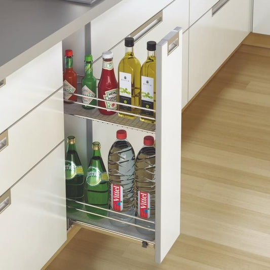 Hettich Cargo IQ 200 Bottle Pull Out, 2 Tier