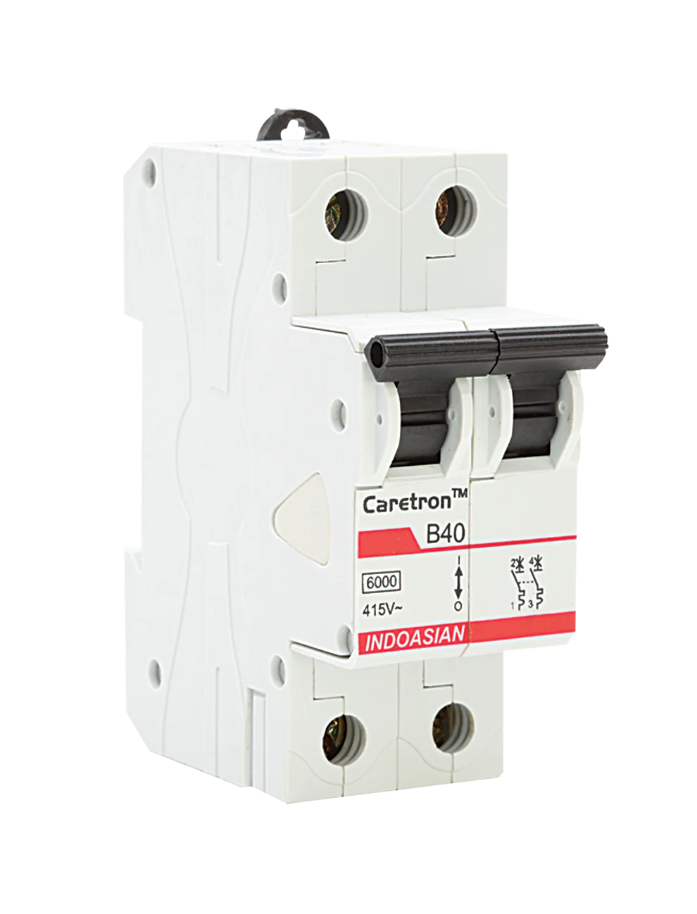 IndoAsian Caretron Miniature circuit breaker MCB - C curve