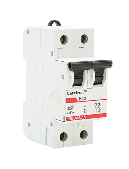 IndoAsian Caretron Miniature circuit breaker MCB - C curve