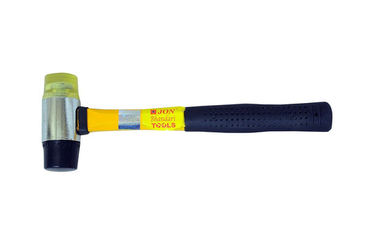 jon-bhandari-tools-two-way-mallet-hammer-dual-head-soft-face-with-rubber-nylon-head
