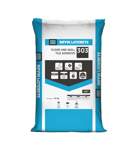 MYK Laticrete 303 Grey Tile Adhesive, 20Kg Bag