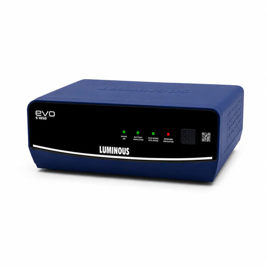 Luminous Evo S 1050/12V Pure Sine Wave Inverter, 3 Year Warranty