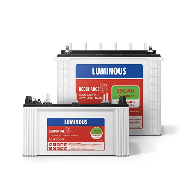 Luminous Red Charge RC 15000/18000 Inverter Battery I Homerun, Bangalore