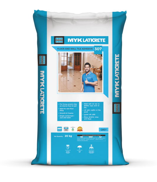 MYK Laticrete 307 Ceramic Tile Adhesive, Grey, 20 Kg Bag