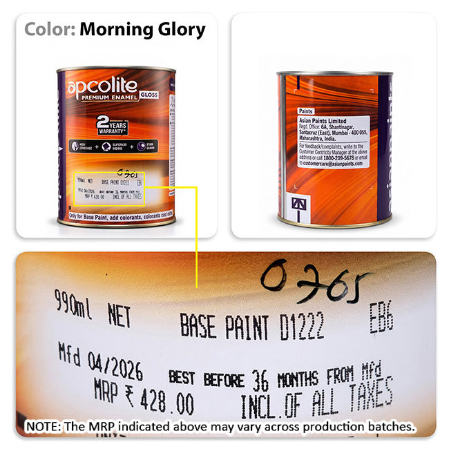 Asian Paints Apcolite Premium Glossy Enamel