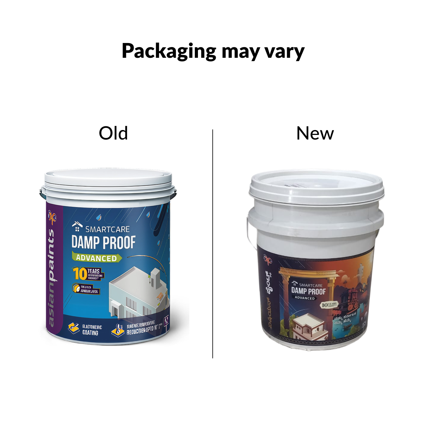 Get the dual power of waterproofing and cooling in one bucket with genuine Asian Paints SmartCare Damp Proof. The complete solution for Bengaluru's weather. Fast 60-min delivery.