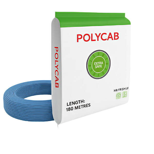 Wire your home with the safest, greenest choice: genuine Polycab Maxima Green Wire. A lead-free, flame-retardant wire for ultimate safety, with fast 60-min delivery in Bengaluru.