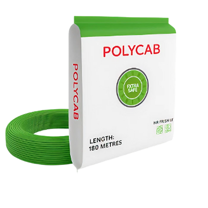 Polycab Maxima+ Green Wire HR FR-LSH LF | HomeRun, Bangalore