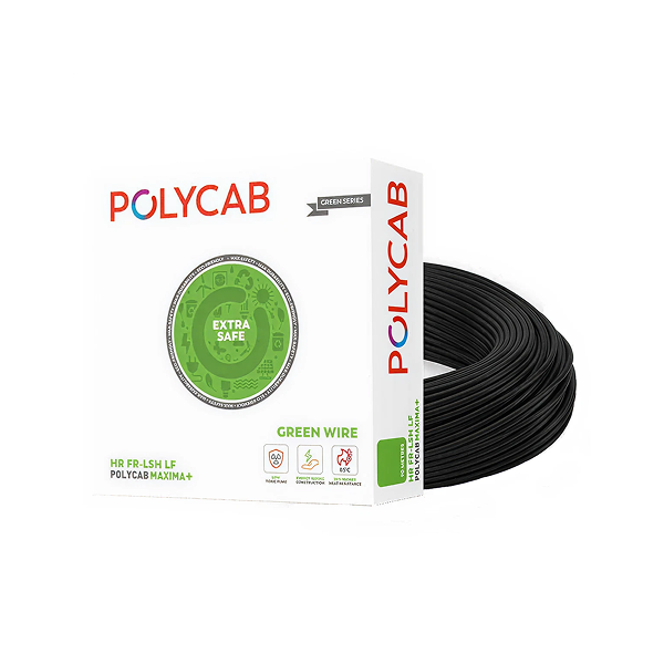 Wire your home with the safest, greenest choice: genuine Polycab Maxima Green Wire. A lead-free, flame-retardant wire for ultimate safety, with fast 60-min delivery in Bengaluru.