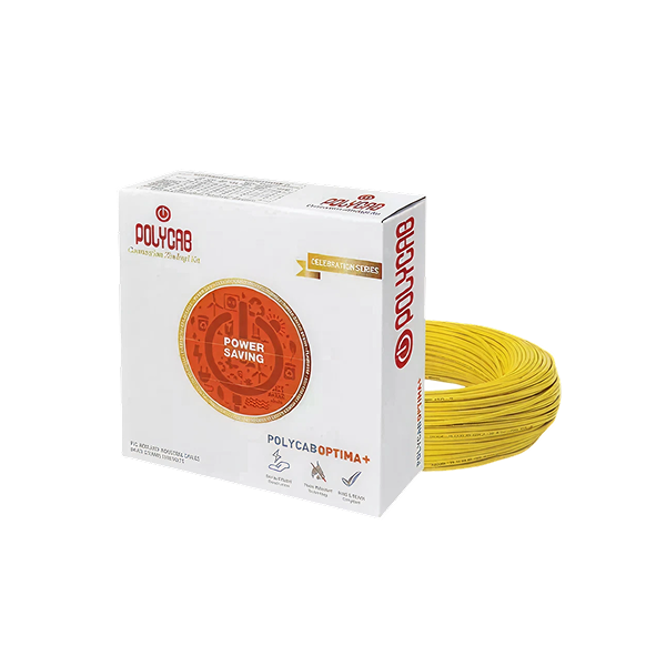 Wire your home with the reliable safety of genuine Polycab Optima FR Wire. A lead-free, flame-retardant choice for your family's protection, with fast 60-min delivery in Bengaluru.