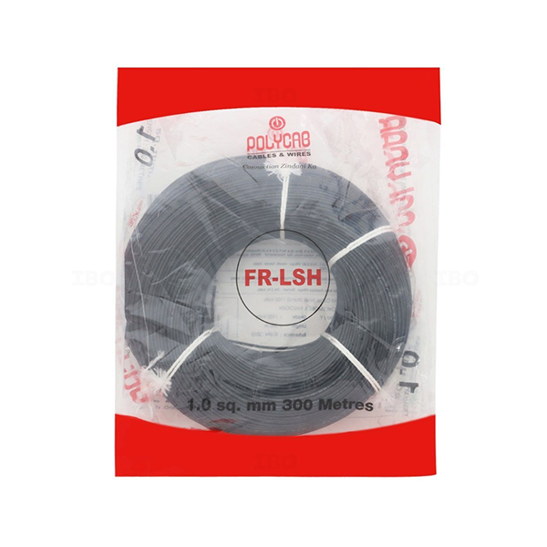 Ensure ultimate fire safety for your home with genuine Polycab FRLS-H Single Core Wire. Flame retardant, low smoke wire for maximum protection, with fast 60-min delivery in Bengaluru.