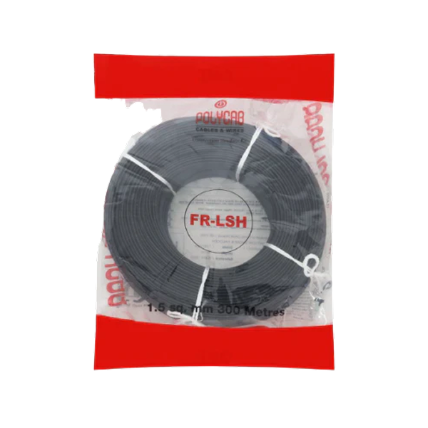 Ensure ultimate fire safety for your home with genuine Polycab FRLS-H Single Core Wire. Flame retardant, low smoke wire for maximum protection, with fast 60-min delivery in Bengaluru.