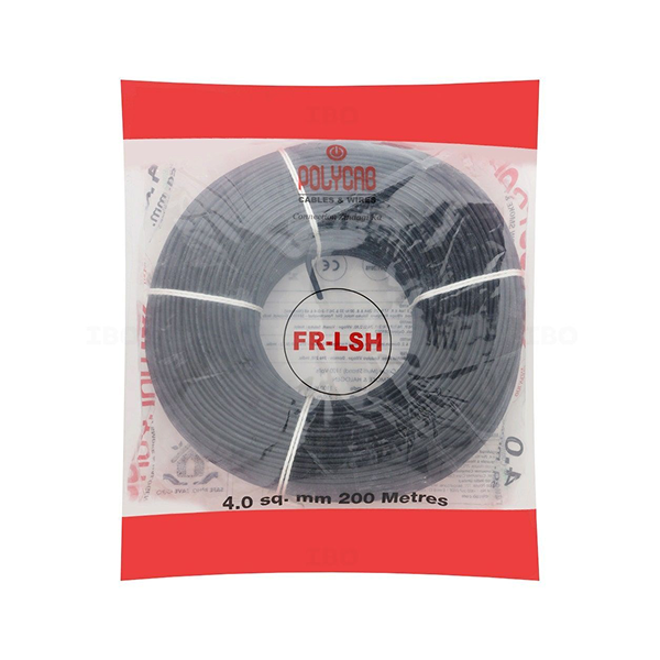 Ensure ultimate fire safety for your home with genuine Polycab FRLS-H Single Core Wire. Flame retardant, low smoke wire for maximum protection, with fast 60-min delivery in Bengaluru.
