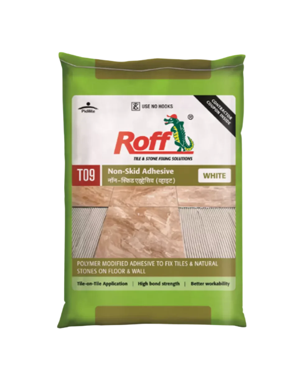 Roff T09 NSA Tile Adhesive, White, 20 Kg Bag