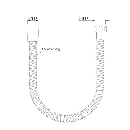 Jaquar Shower Flexible Tube