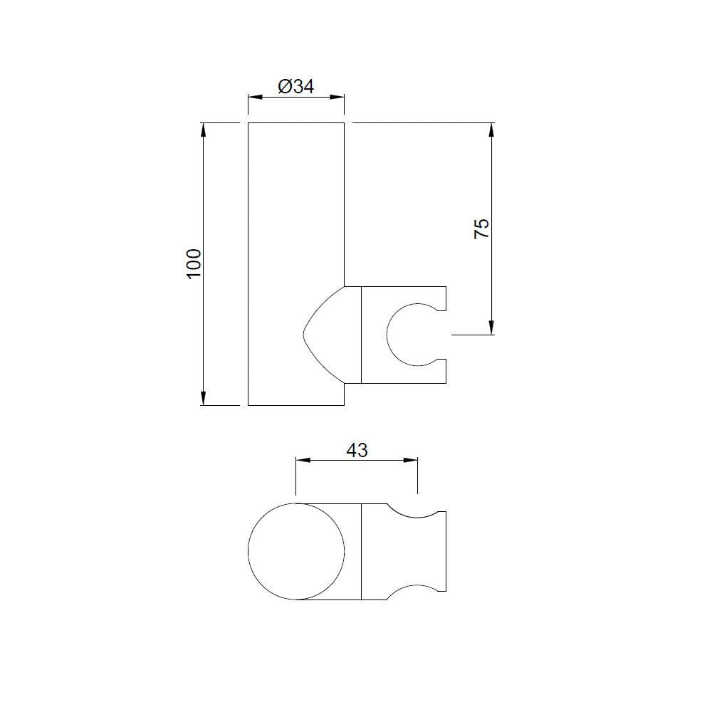 Jaquar Shower Hook