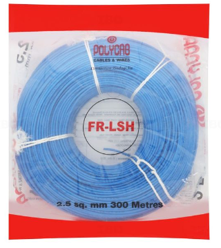 Polycab FRLS-H Single Core Wire, 2.50 sqmm, 300m Coil