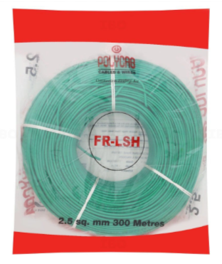 Polycab FRLS-H Single Core Wire, 2.50 sqmm, 300m Coil